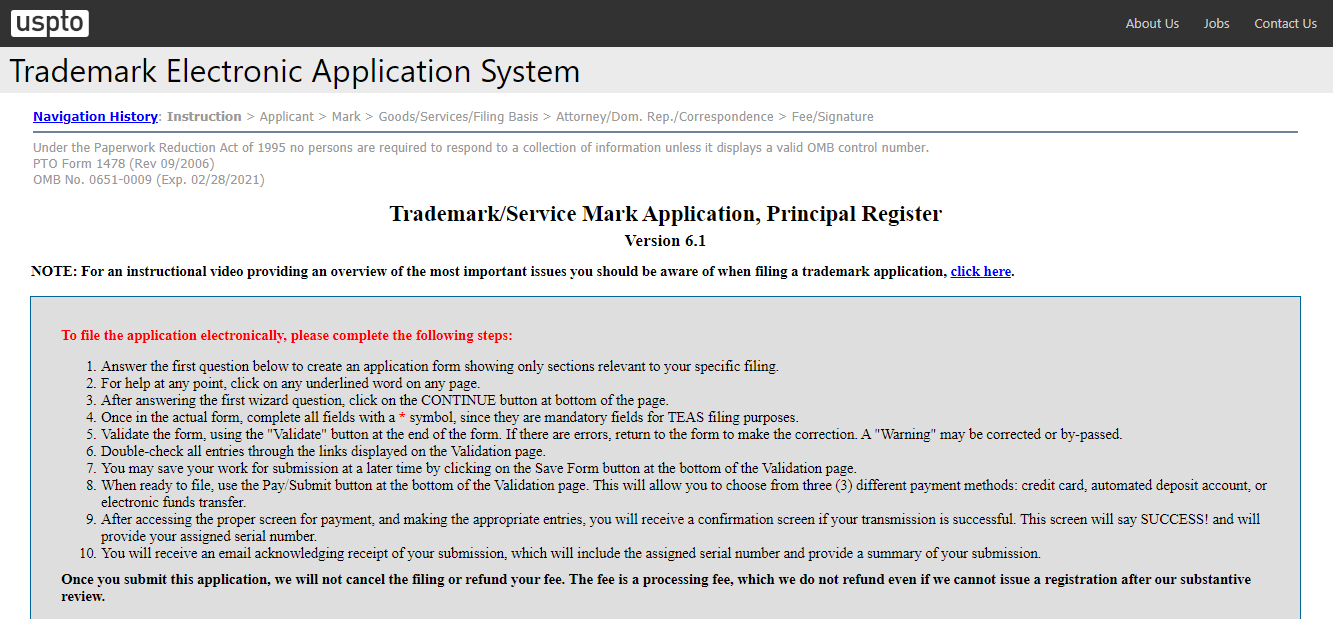 USPTO Trademark Filing Key Steps The Trademark Filing Company
